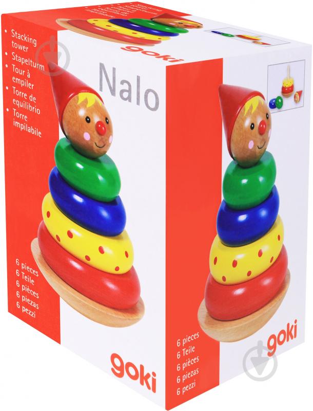 Пирамидка GoKi Nalo 58896 - фото 2