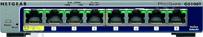 Коммутатор NETGEAR GS108T-300PES - фото 3