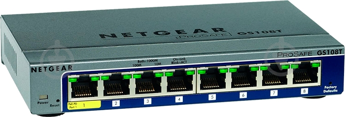 Коммутатор NETGEAR GS108T-300PES - фото 2