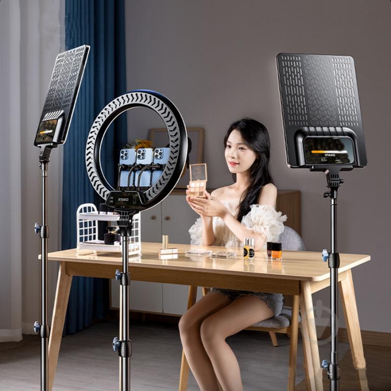 Лампа блогера RTAKO AR-GTB-P300T 19" Panel Light - Standard Version ABS Black (6942063220091) - фото 8 Лампа блогера RTAKO AR-GTB-P300T 19" Panel Light - Standard Version ABS Black (6942063220091) - фото 8