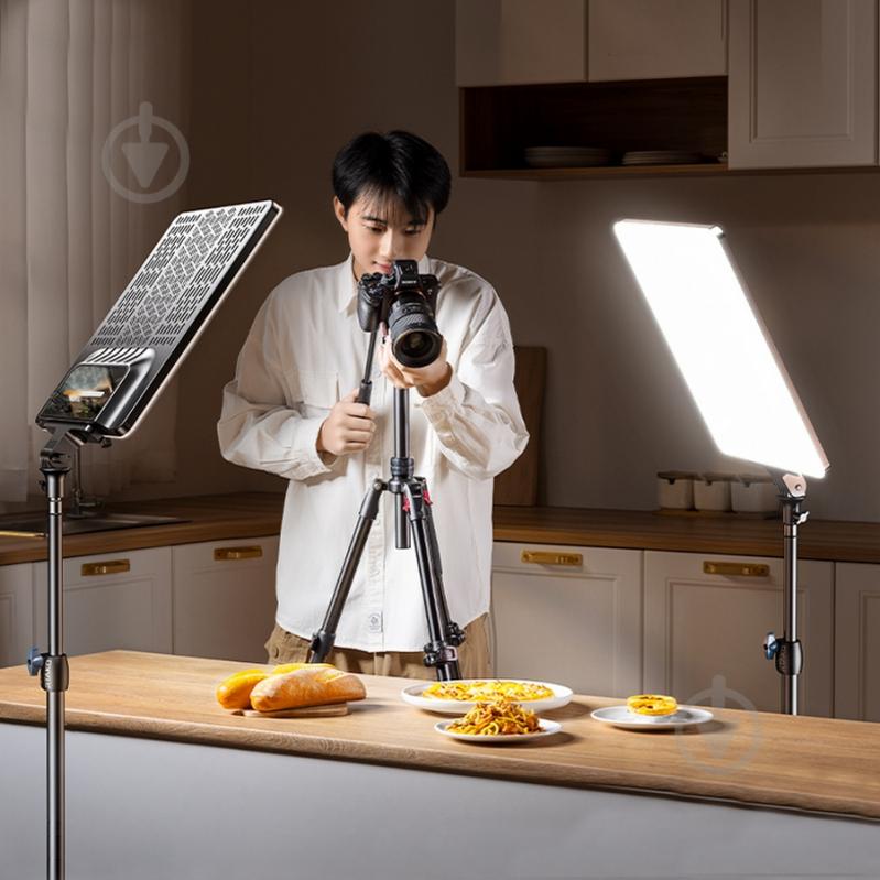 Лампа блогера RTAKO AR-GTB-P300T 19" Panel Light - Standard Version ABS Black (6942063220091) - фото 7 Лампа блогера RTAKO AR-GTB-P300T 19" Panel Light - Standard Version ABS Black (6942063220091) - фото 7