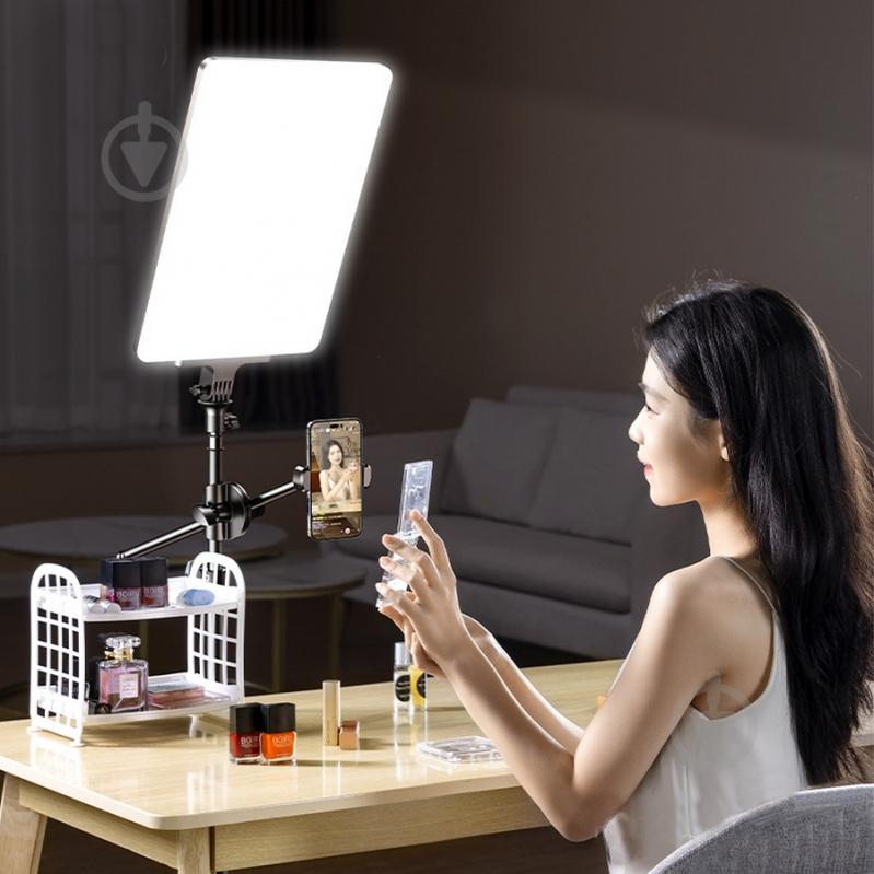 Лампа блогера RTAKO AR-GTB-P300T 19" Panel Light - Standard Version ABS Black (6942063220091) - фото 5 Лампа блогера RTAKO AR-GTB-P300T 19" Panel Light - Standard Version ABS Black (6942063220091) - фото 5