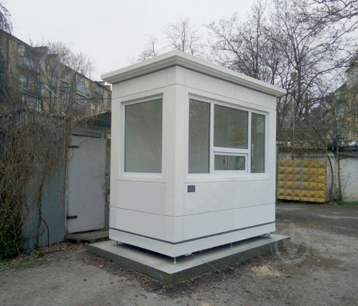 Кабина модульная Евро 150x270 (10) - фото 2 Кабина модульная Евро 150x270 (10) - фото 2