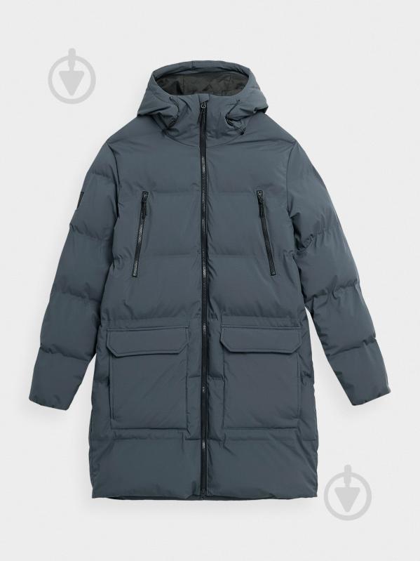 Пуховик чоловічий 4F H4Z22-KUMP010 р.L синій - фото 3 Пуховик чоловічий 4F H4Z22-KUMP010 р.L синій - фото 3