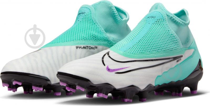 Бутсы Nike PHANTOM GX PRO DYNAMIC FIT FG DD9465-300 р.45 синий - фото 5