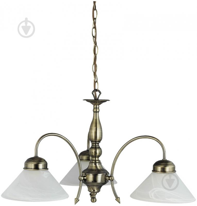 Люстра подвесная Victoria Lighting 3xE27 бронзовый Glory/SP3 - фото 1
