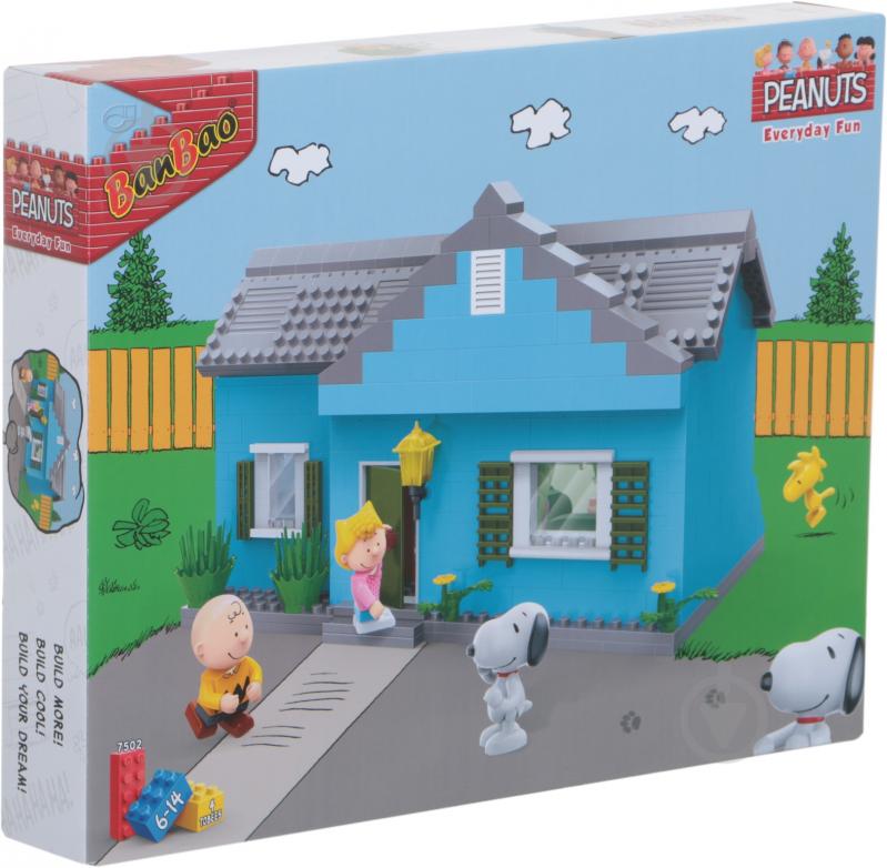 Конструктор BanBao Снупи Дом - фото 1