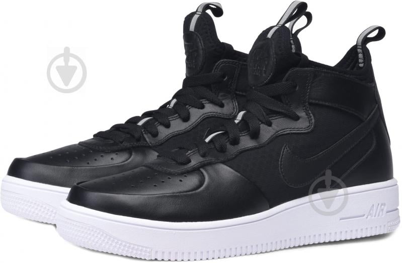Nike Air Force 1 Ultraforce Mid Black/Black-White (Women's) - 864025-001 -  US