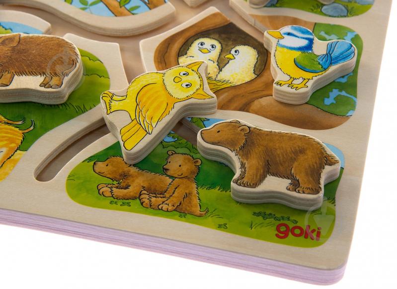 Игра-пазл GoKi Животные 57749 - фото 2