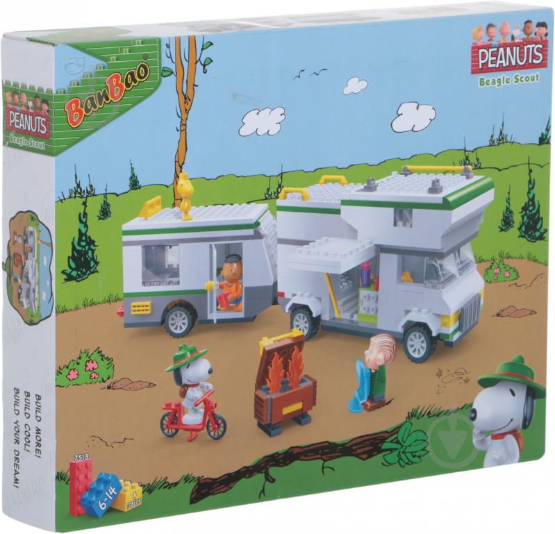 Конструктор BanBao Снупи Трейлер - фото 1