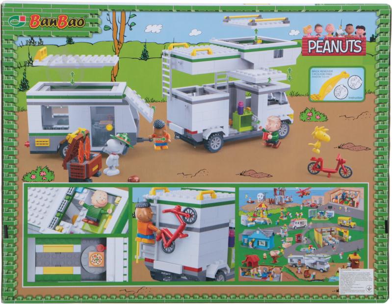 Конструктор BanBao Снупи Трейлер - фото 2