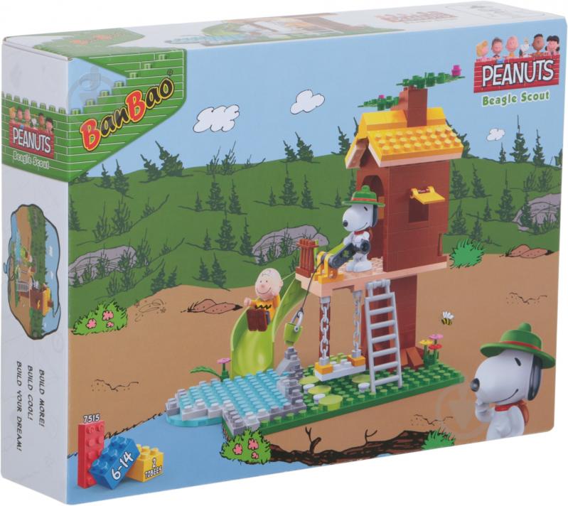 Конструктор BanBao Снупи Площадка - фото 1