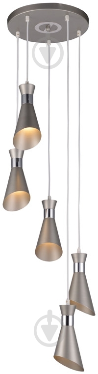 Люстра подвесная Victoria Lighting 5xE14 серебристый Elsa/SP5 siver - фото 1 Люстра подвесная Victoria Lighting 5xE14 серебристый Elsa/SP5 siver - фото 1