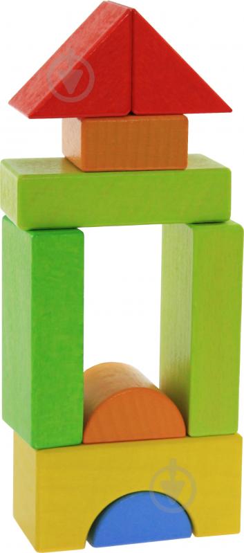 Конструктор деревянный GoKi Радуга 57 58624 - фото 3