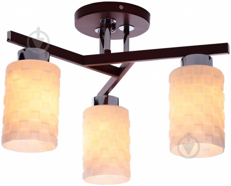 Люстра потолочная Victoria Lighting 3xE27 белый Wind/PL3 - фото 1