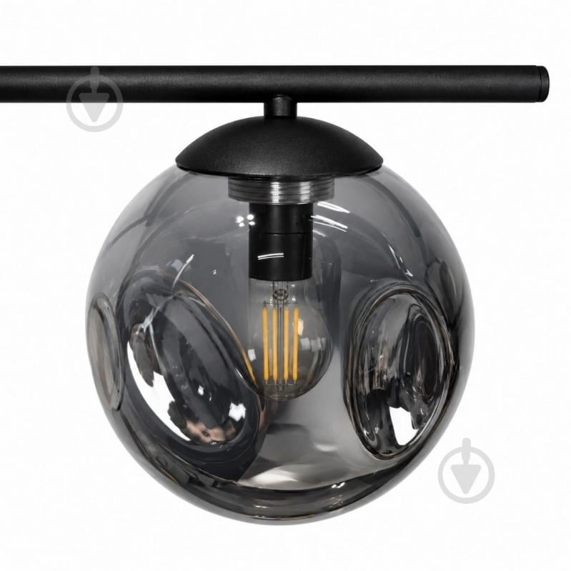 Підвіс LIGHT SET SHANA 2499 3PL-C 3xE14 чорний/димчастий - фото 2 Підвіс LIGHT SET SHANA 2499 3PL-C 3xE14 чорний/димчастий - фото 2