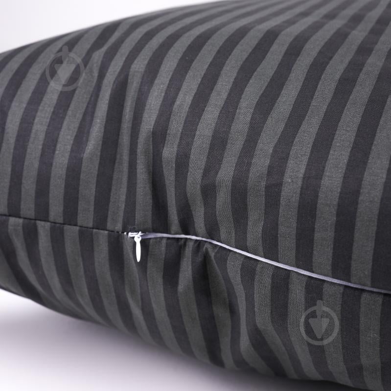 Набор №1082 Сolor Fun Line 17-0611 Stripe Black зима 140x205 см MirSon черный - фото 5