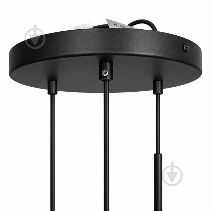 Подвес LIGHT SET SHANA R 2495 3PL 3x/E14 черный/дымчатый - фото 4 Подвес LIGHT SET SHANA R 2495 3PL 3x/E14 черный/дымчатый - фото 4