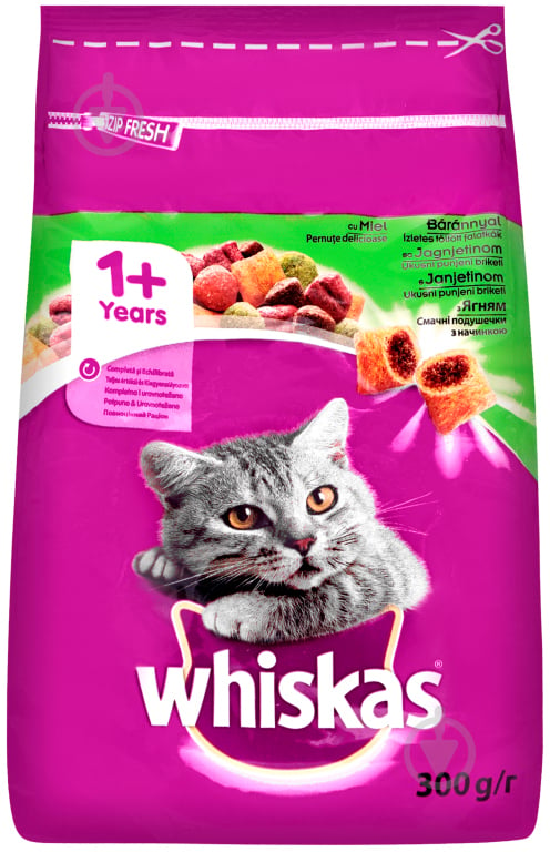 Корм Whiskas с ягненком 300 г - фото 1