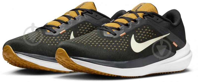 Кроссовки мужские Nike AIR WINFLO 10 DV4022-009 р.40,5 черно-желтые - фото 5