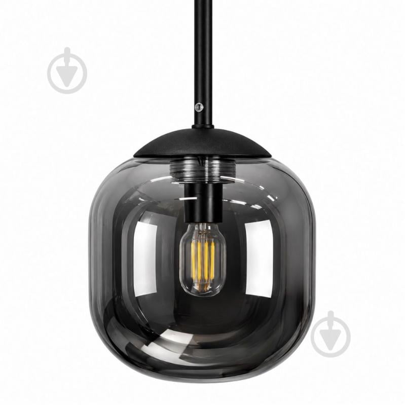 Подвес LIGHT SET SHANA 2486 3PL 3x/E14 черный/дымчатый - фото 2 Подвес LIGHT SET SHANA 2486 3PL 3x/E14 черный/дымчатый - фото 2