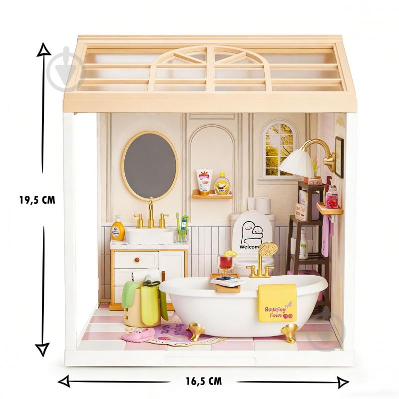 Конструктор Mini House Интерьер Вання комната 8009 - фото 4 Конструктор Mini House Интерьер Вання комната 8009 - фото 4
