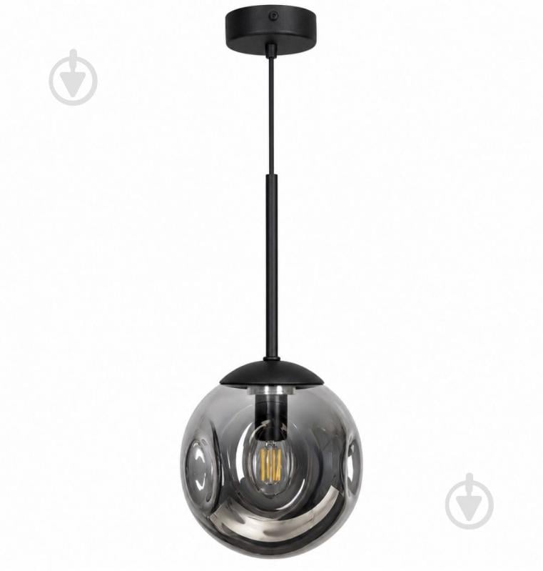 Подвес LIGHT SET SHANA 2499 1PL 1x/E14 черный/дымчатый - фото 1