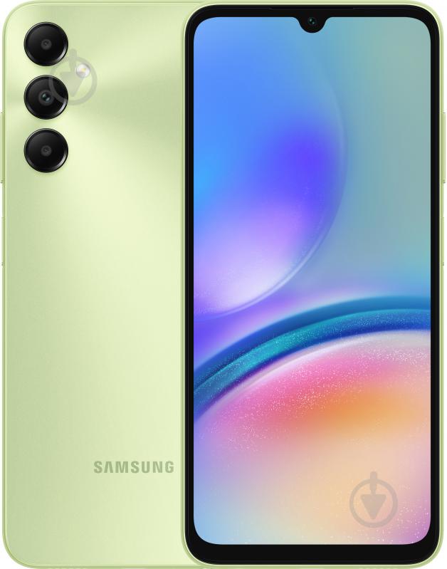 Смартфон Samsung Galaxy A05s 4/128GB light green (SM-A057GLGVEUC) - фото 1