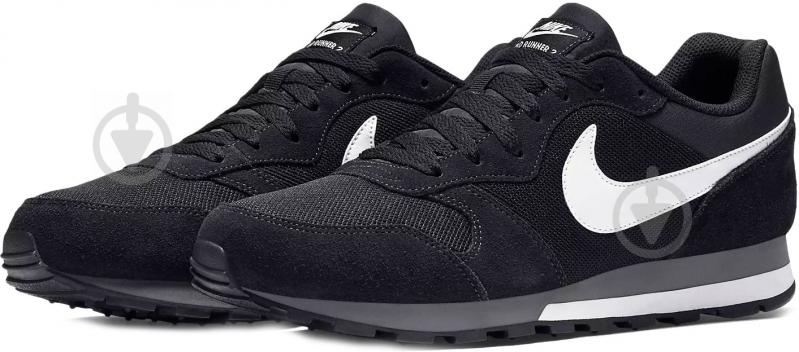 Кроссовки мужские демисезонные Nike MD RUNNER 2 749794-010 р.42 черные - фото 1