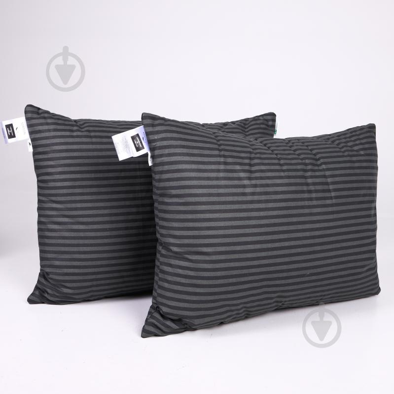 Набор №1082 Сolor Fun Line 17-0611 Stripe Black зима 172x205 см MirSon черный - фото 4
