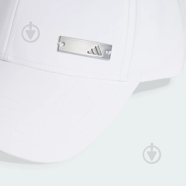 Кепка Adidas BB CAP LT MET JF8484 р. OSFC белый - фото 2