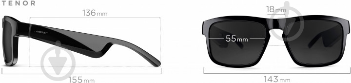 Наушники-очки Bose Frames Tenor black (851340-0100) - фото 8