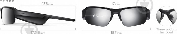 Навушники-окуляри Bose Frames Tempo silver (839769-0100) - фото 8