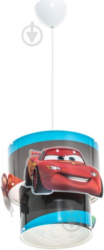 Подвес Oktay Cars 3D 1x60 Вт E27 синий 4101 - фото 2