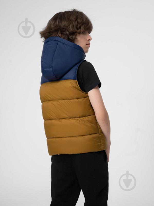 Жилет 4F 4FJSS23TDJAM079-81S р.140 коричневый - фото 2