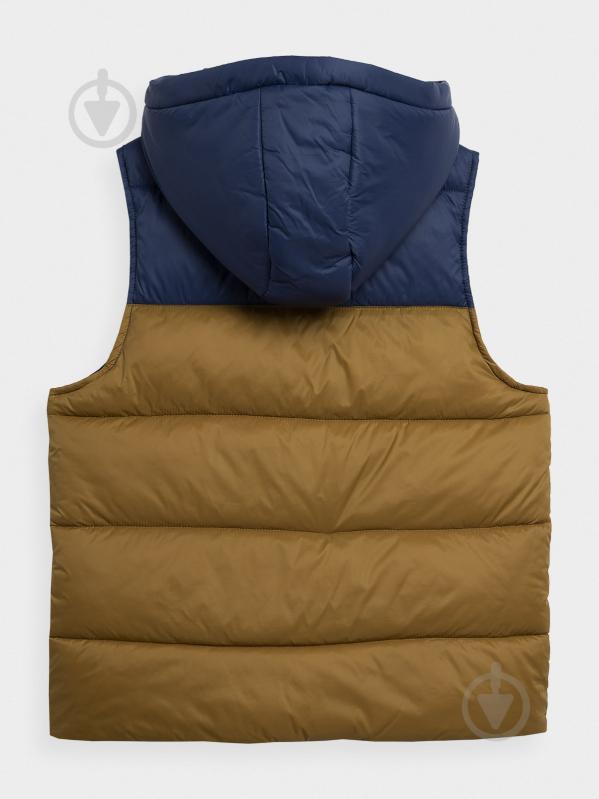 Жилет 4F 4FJSS23TDJAM079-81S р.140 коричневый - фото 4