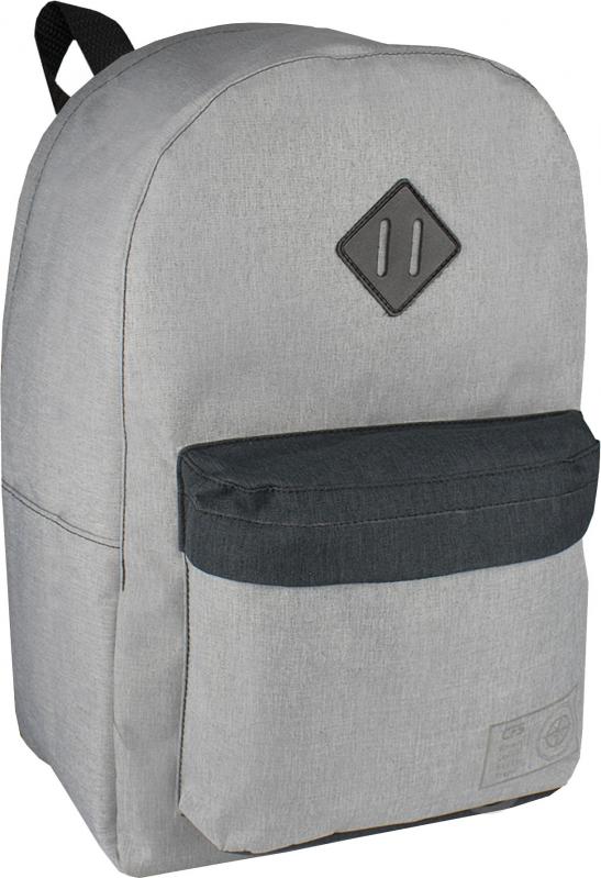 Рюкзак молодежный Cool For School 17" серый CF85614-01 - фото 1