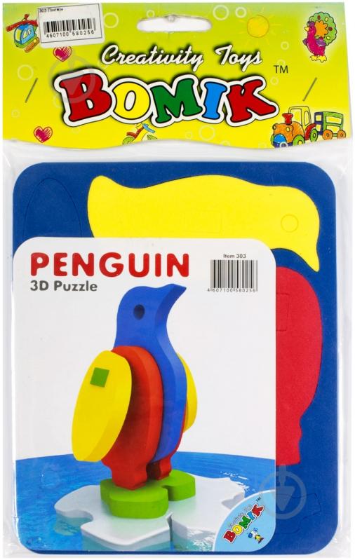 3D-пазл Bomik Пингвин полимер 303 - фото 3