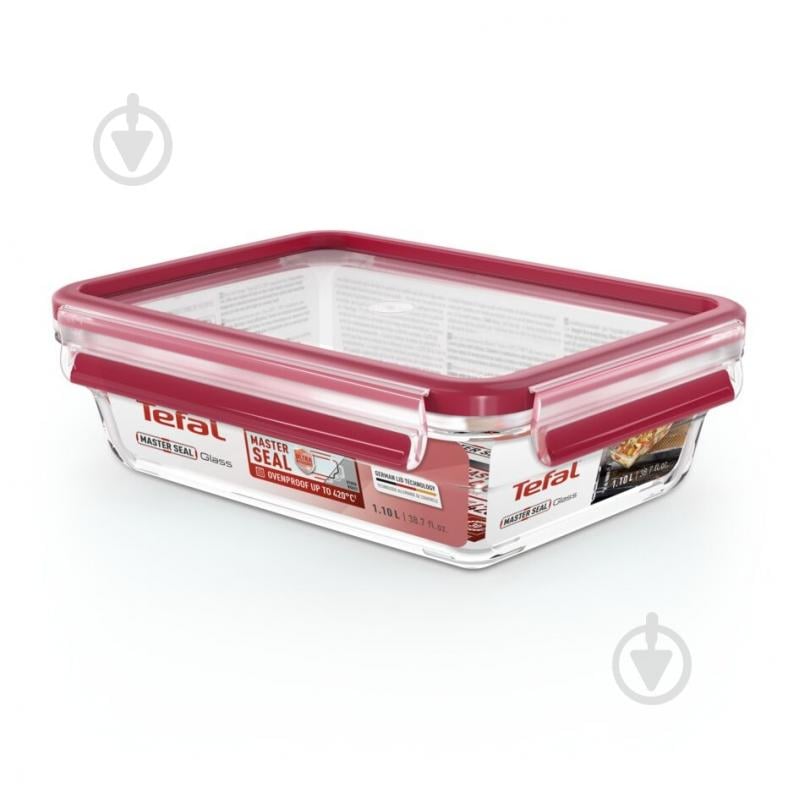 Контейнер із кришкою Tefal Master Seal 1.1 л N1040910 - фото 2 Контейнер із кришкою Tefal Master Seal 1.1 л N1040910 - фото 2