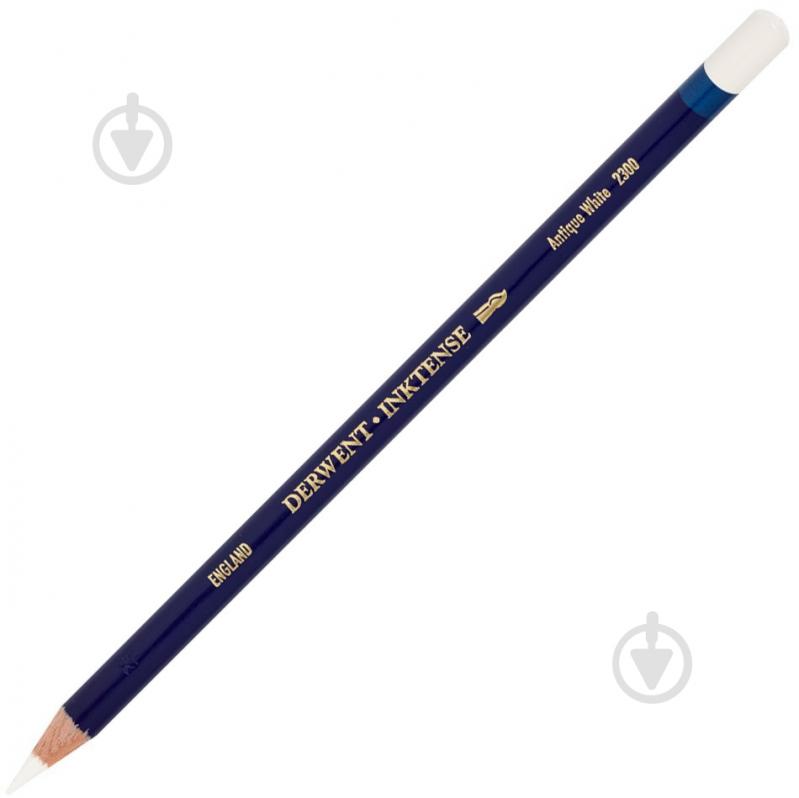 Олівець чорнильний Inktense 2300 Білий Derwent - фото 1 Олівець чорнильний Inktense 2300 Білий Derwent - фото 1