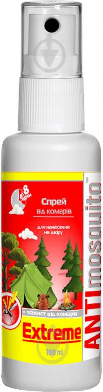 Спрей от комаров, мошек и слепней Antimosquito Экстрим 100 мл - фото 1