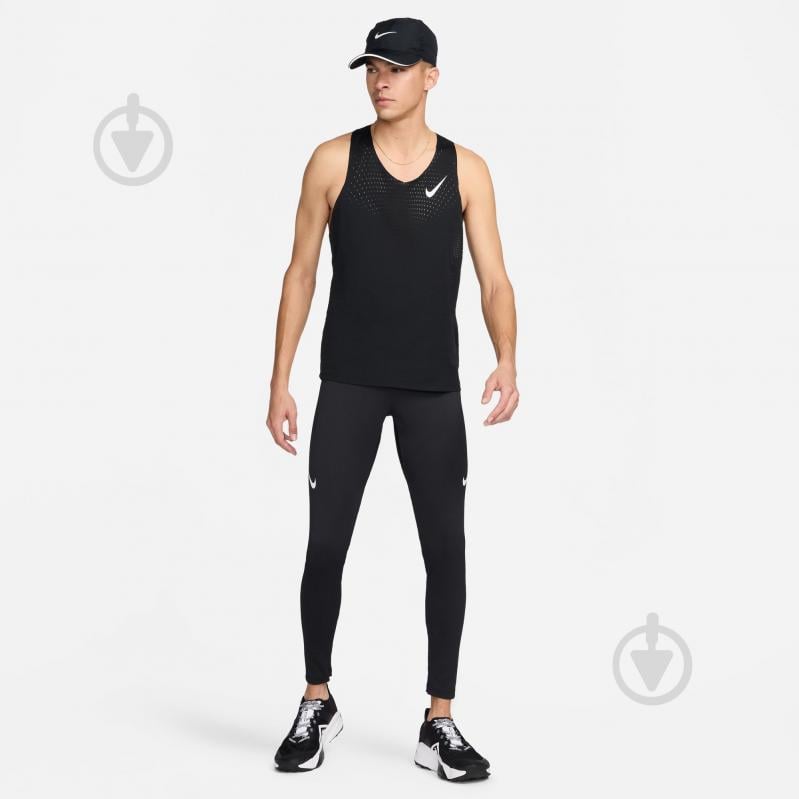 Тайтсы Nike M NK DFADV AEROSWIFT TIGHT FN3367-010 р.XL черный - фото 7
