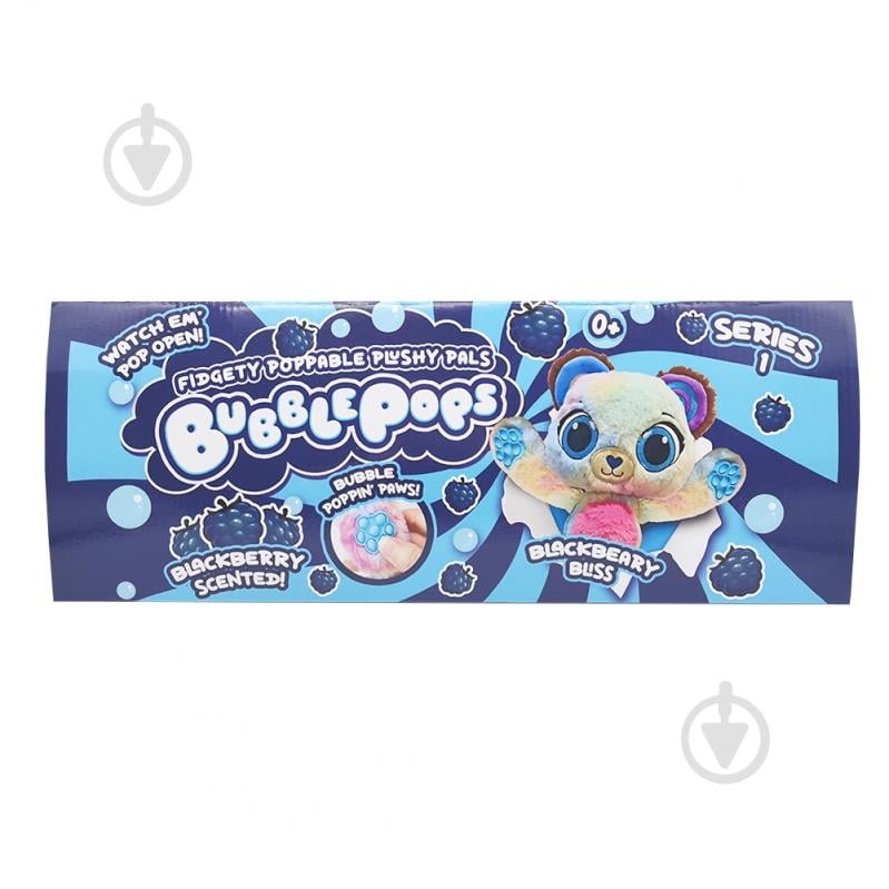 М'яка іграшка Bubble Pops Чорничне медвежа 34 см 2312004/8 - фото 2