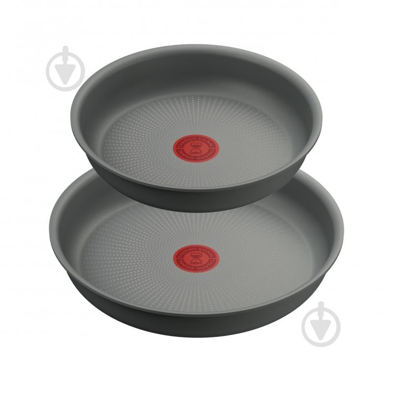 Набір посуду Tefal Ingenio Halo 3 предмети L8019353 - фото 2 Набір посуду Tefal Ingenio Halo 3 предмети L8019353 - фото 2