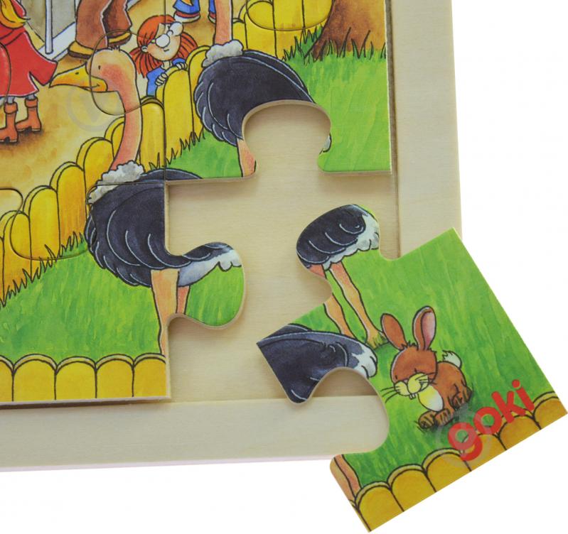 Игра-пазл GoKi Зоопарк 57808 - фото 2