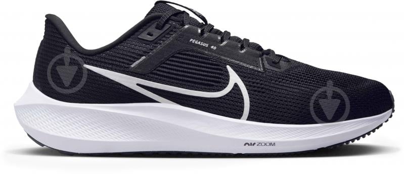 Кроссовки мужские Nike AIR ZOOM PEGASUS 40 DV3853-001 р.43 черные - фото 1