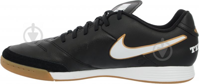 Футзальная обувь Nike TIEMPOX GENIO II LEATHER IC 819215-010 р.47,5 черный - фото 6