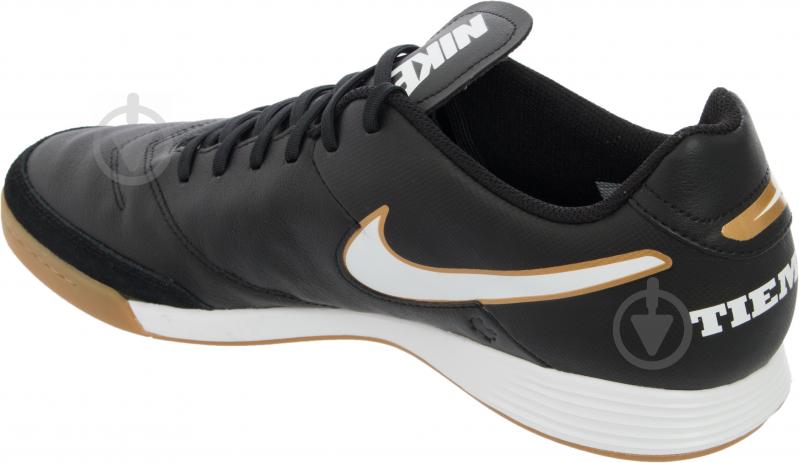 Футзальная обувь Nike TIEMPOX GENIO II LEATHER IC 819215-010 р.47,5 черный - фото 4