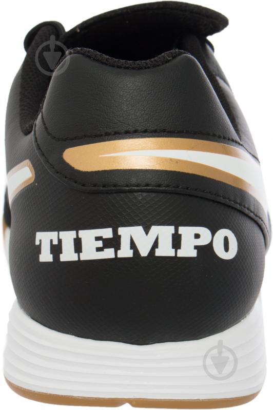 Футзальная обувь Nike TIEMPOX GENIO II LEATHER IC 819215-010 р.47,5 черный - фото 8