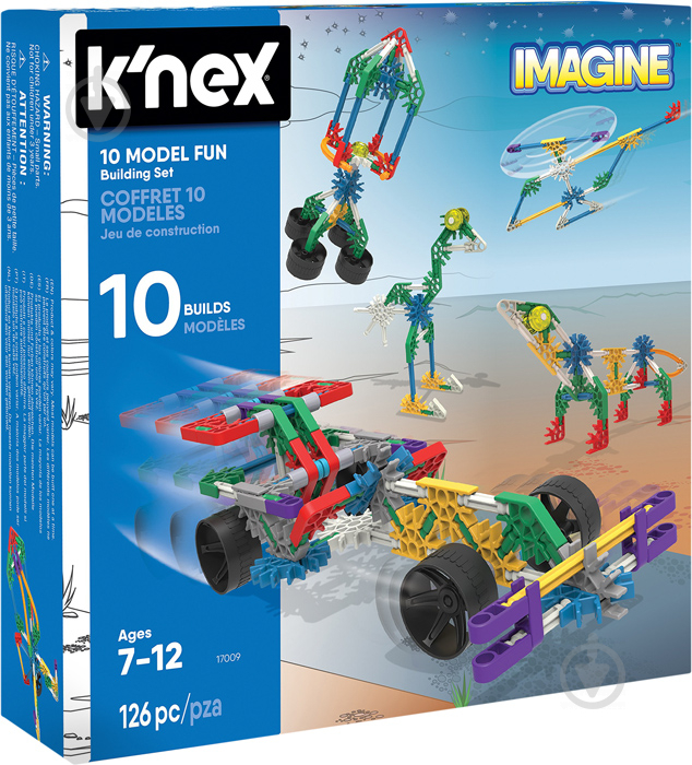 Конструктор K'Nex 10 моделей 17009 - фото 1